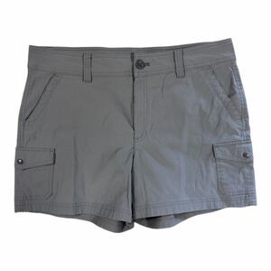 Eddie Bauer Women’s Cargo Shorts – Size 16, Gray